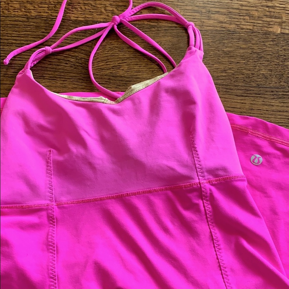 Lululemon tie- back dance tank. Size 6